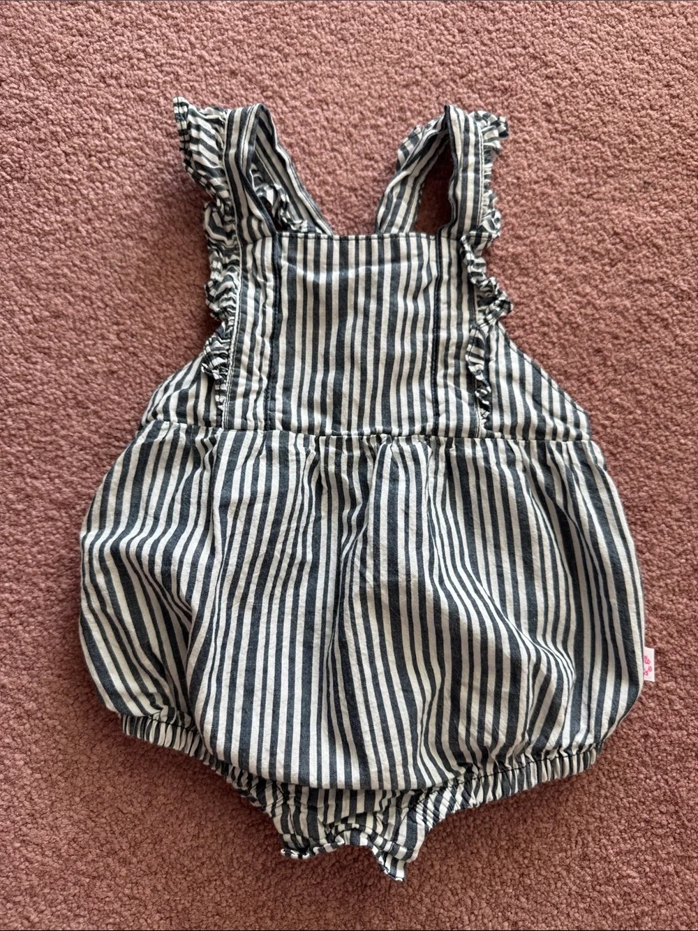 Ruffle Butts adorable navy